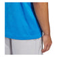 adidas Ultimate365 Textured Jacquard Golf Polo Shirt - Blue