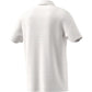 adidas Ultimate365 Mesh Print Golf Polo Shirt - White / Dusky Orange