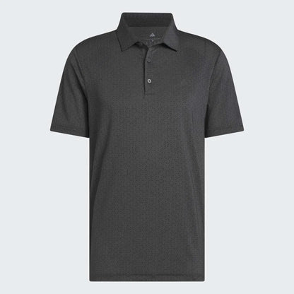 adidas Ultimate365 Mesh Climacool Golf Polo Shirt - Black Carbon
