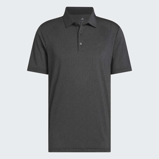 adidas Ultimate365 Mesh Climacool Golf Polo Shirt - Black Carbon