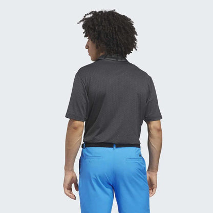 adidas Ultimate365 Mesh Climacool Golf Polo Shirt - Black Carbon