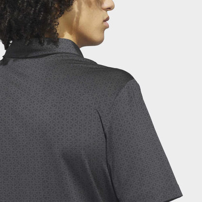 adidas Ultimate365 Mesh Climacool Golf Polo Shirt - Black Carbon