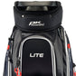 PowaKaddy LITE Cart Bag - Black / White / Red