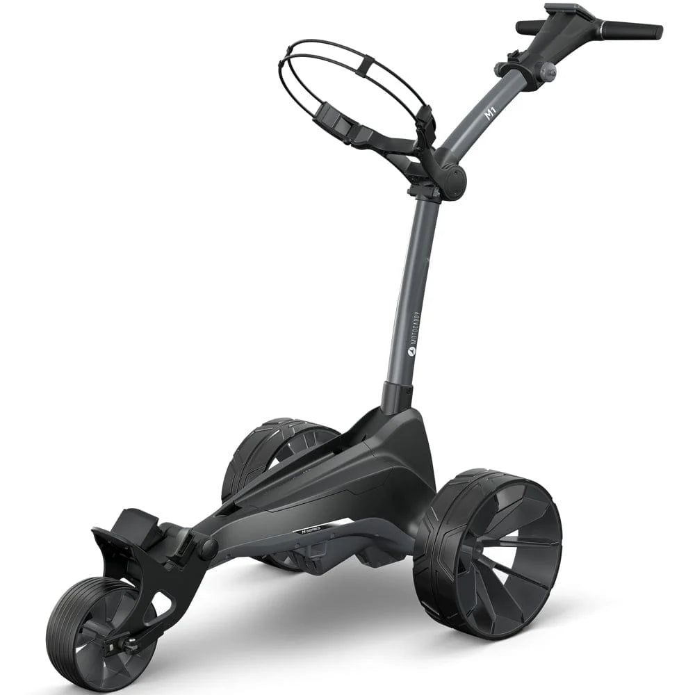 Motocaddy M1 Electric Trolley - Black / Red - 2026