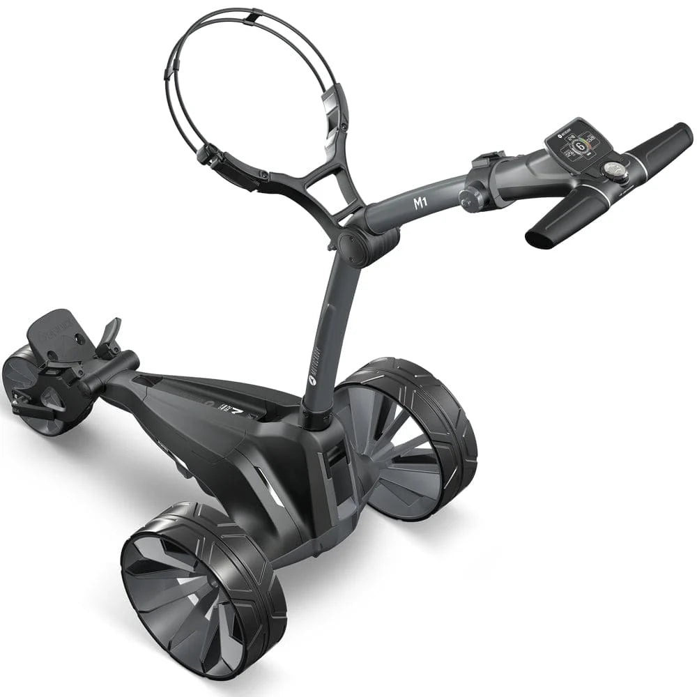 Motocaddy M1 Electric Trolley - Black / Red - 2026