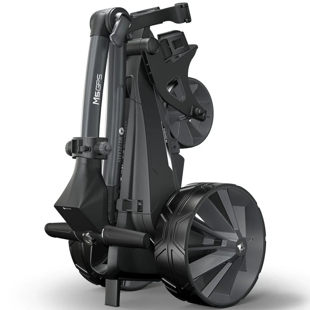 Motocaddy M5 GPS Electric Trolley - Black / Blue - 2026