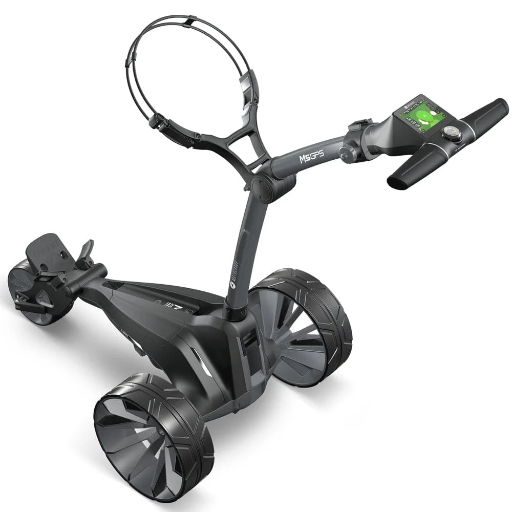 Motocaddy M5 GPS Electric Trolley - Black / Blue - 2026