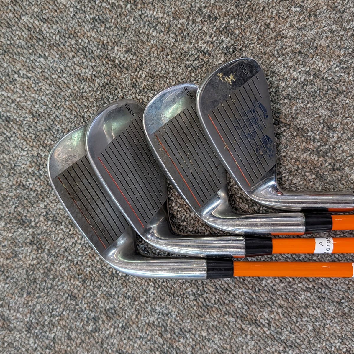 Mkids Orange Half Set + Driver, Hy & SW