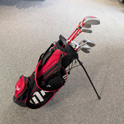 Mkids Red Half Set + Driver, Hy & SW