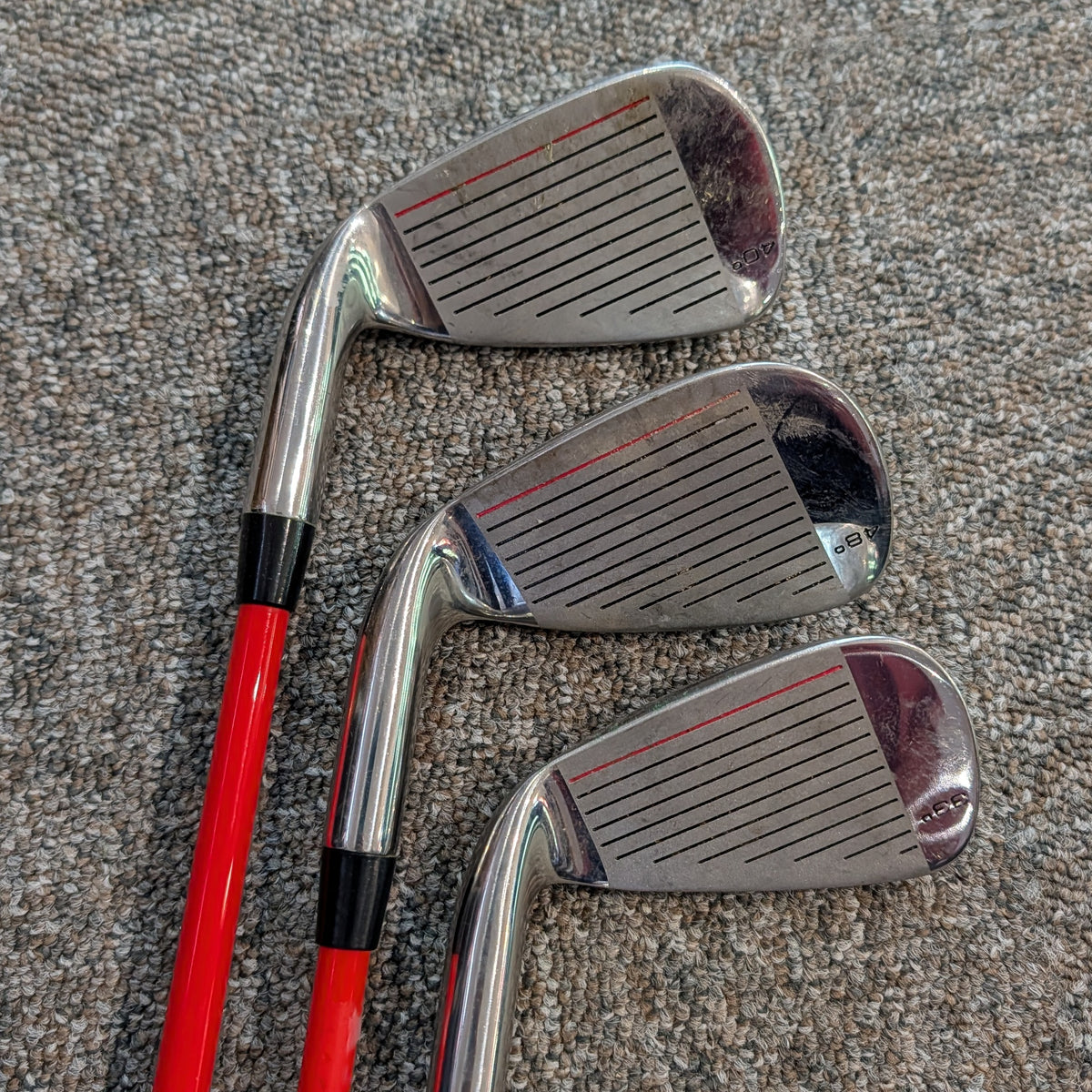 Mkids Red Half Set + Driver & Hy