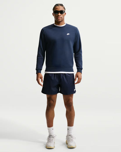 Nike Club BB Crew Sweatshirt - Obsidian / White