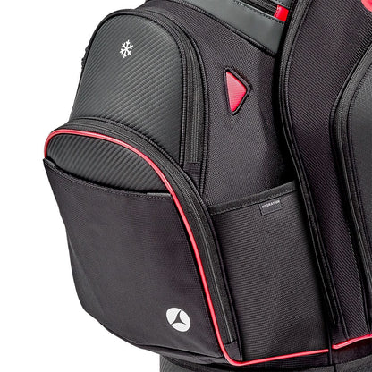 Motocaddy Pro Series Cart Bag - Black / Red
