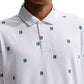 Nike Dri-FIT Par 5 Icon Stack Polo Shirt - White / Malachite