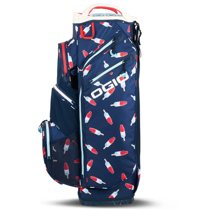 OGIO All Elements Silencer Cart Golf Bag - Rocket Pop