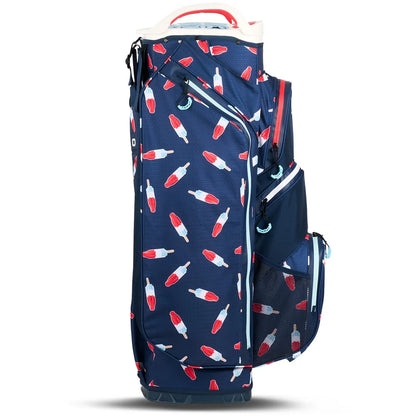 OGIO All Elements Silencer Cart Golf Bag - Rocket Pop