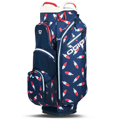 OGIO All Elements Silencer Cart Golf Bag - Rocket Pop
