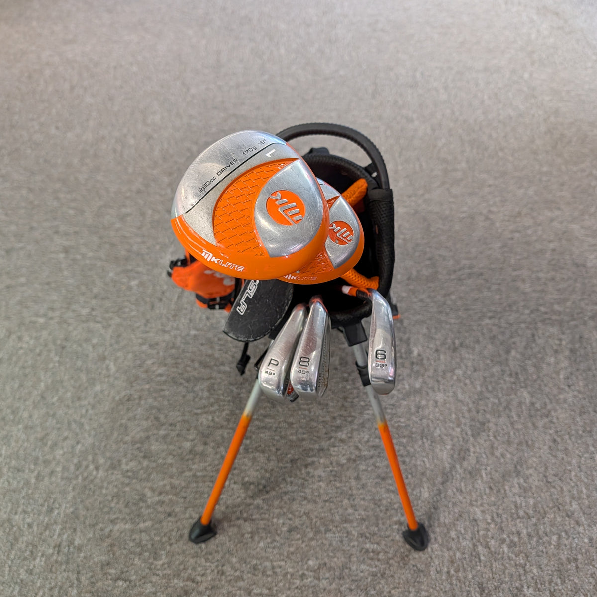 Mkids Orange Half Set + Driver
