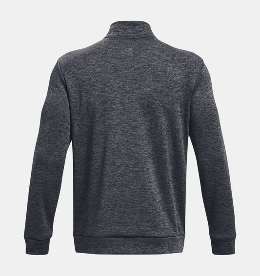 UA Armour Fleece 1/4 Zip Pitch Grey