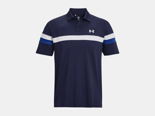 T2G Color Block Polo Midnight Navy