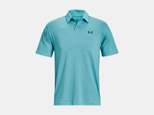 T2G Printed Polo Blue/Blue Mirage