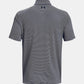 UA playoff 3.0 Stripe Polo Midnight Navy/White