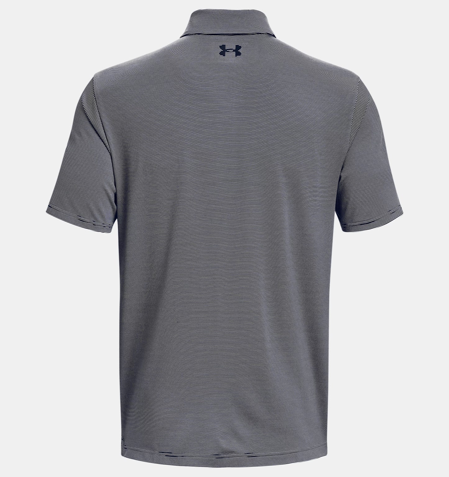 UA playoff 3.0 Stripe Polo Midnight Navy/White