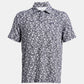 UA Playoff 3.0 Printed Polo Midnight Navy/White