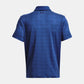 UA Playoff 3.0 Printed Polo Blue Mirage