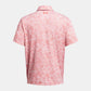 UA Playoff 3.0 Printed Polo Coho/White/Coho