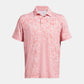 UA Playoff 3.0 Printed Polo Coho/White/Coho