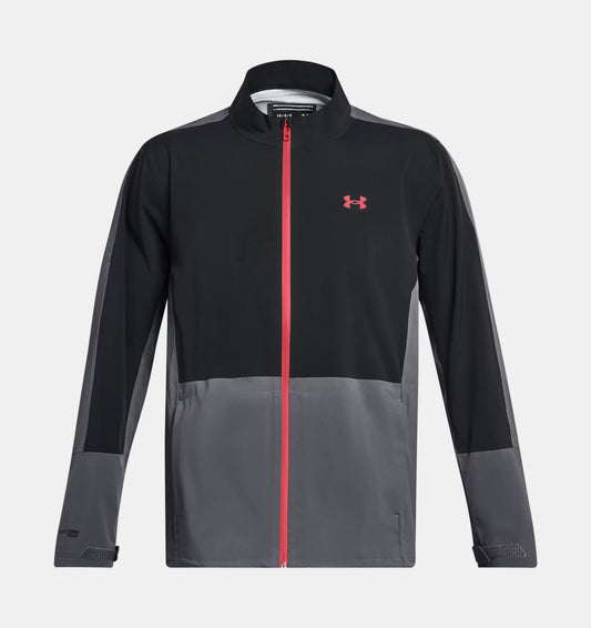 UA STORMPROOF 3.0 Waterproof Jacket Black/Pitch Grey