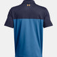 UA T2G Colour Block Polo Photon Blue