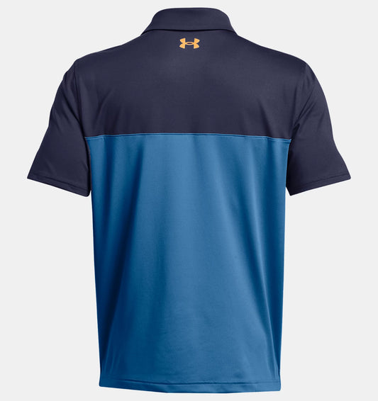 UA T2G Colour Block Polo Photon Blue