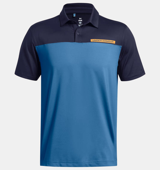 UA T2G Colour Block Polo Photon Blue