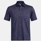 UA 2TG Printed Polo Midnight Navy