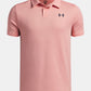 UA Matchplay Polo, Boys Pink