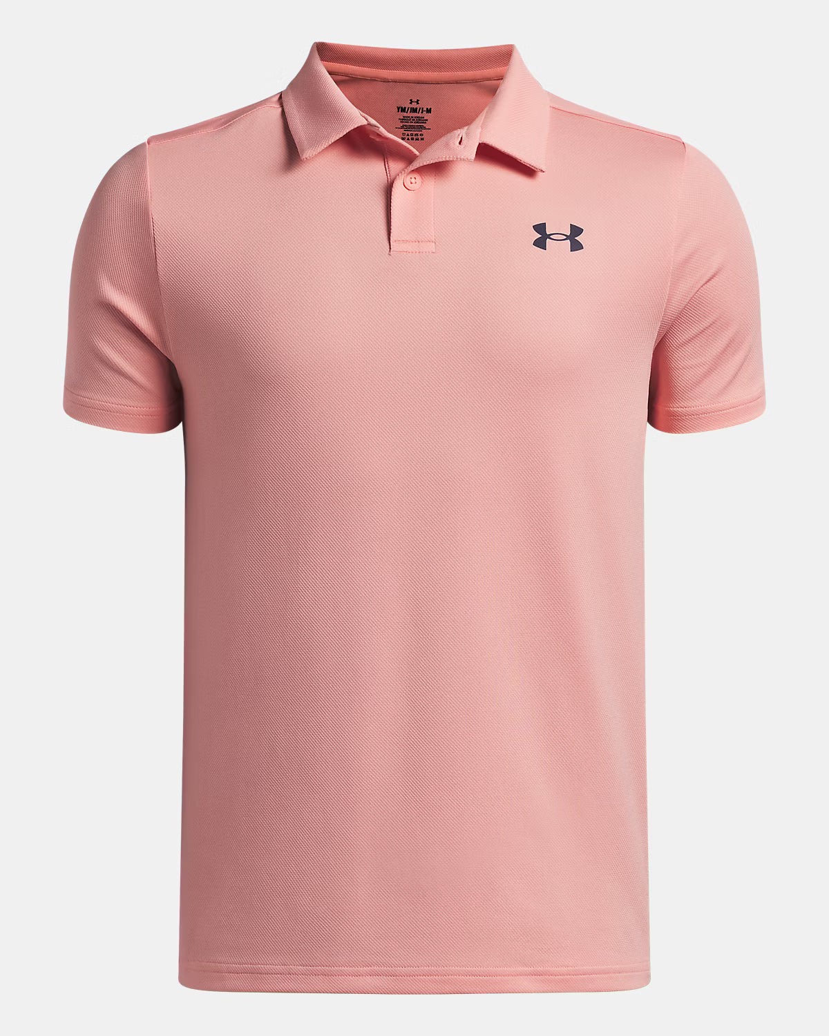 UA Matchplay Polo, Boys Pink