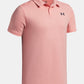 UA Matchplay Polo, Boys Pink