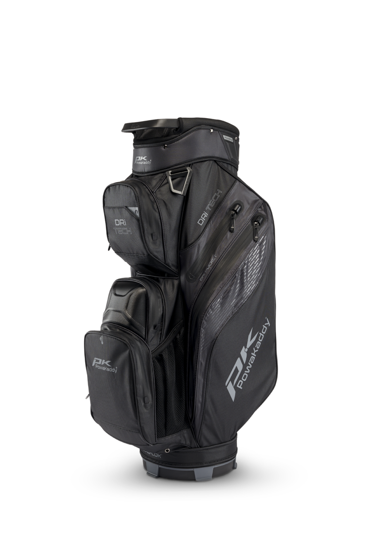 PowaKaddy Dri TECH Golf Bag - Stealth Black