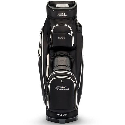 PowaKaddy EDGE Cart Bag - Black / White
