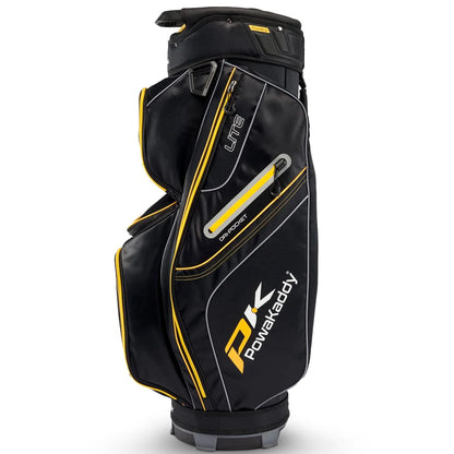 PowaKaddy LITE Cart Bag - Black / Yellow