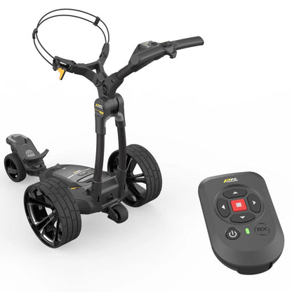 PowaKaddy RX Remote Control Electric Trolley - Black - 2026