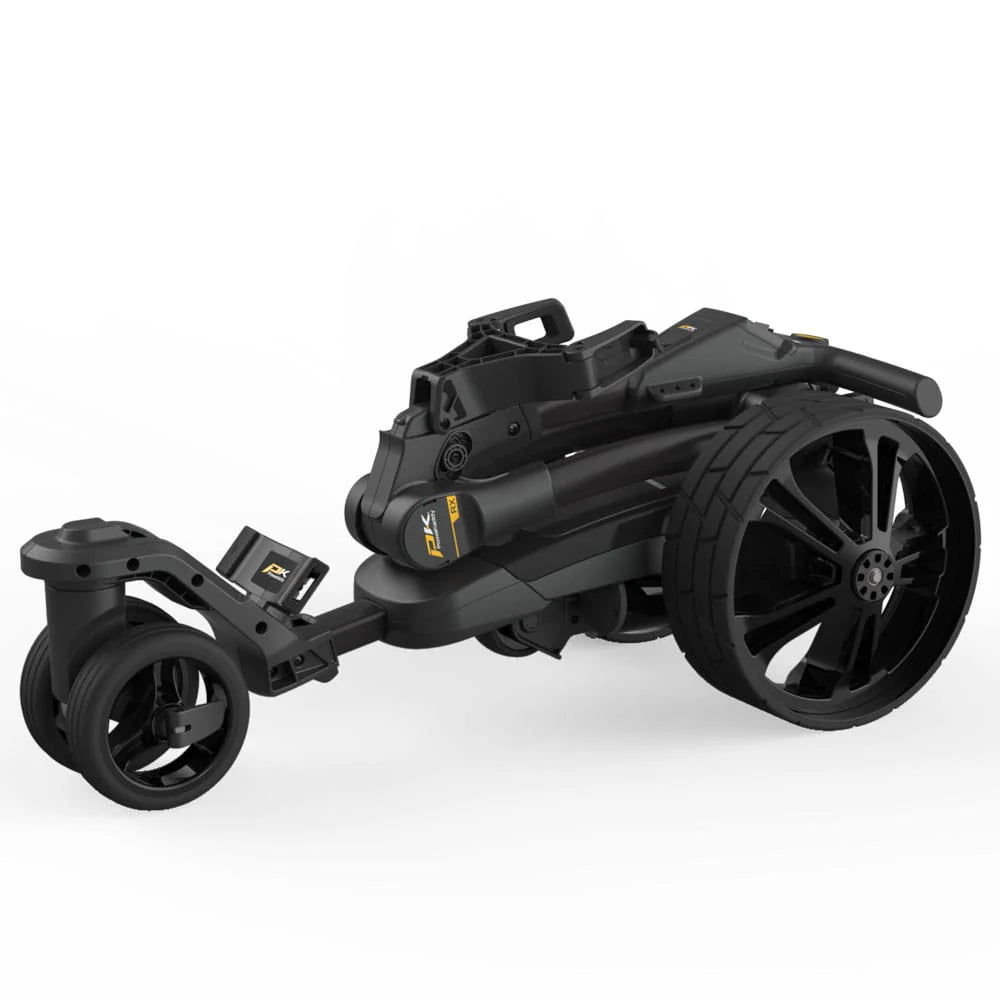 PowaKaddy RX Remote Control Electric Trolley - Black - 2026