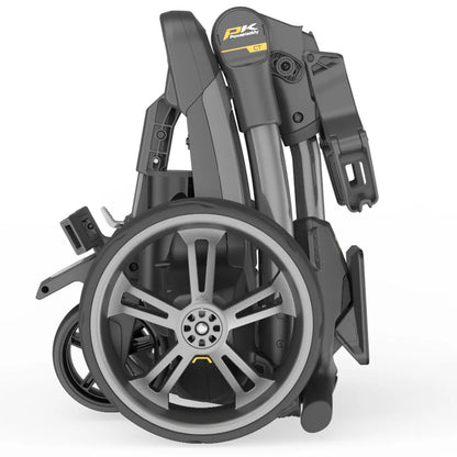 PowaKaddy CT12 GPS EBS XL Electric Trolley - Gun Metal - 2026