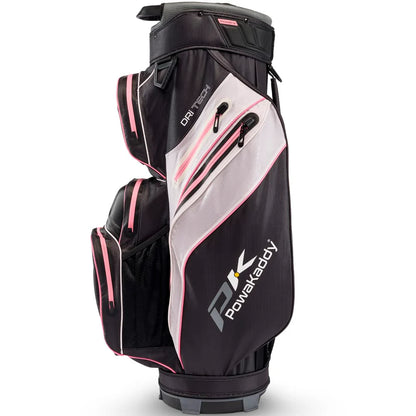 PowaKaddy Dri TECH Waterproof Cart Bag - Black / Pink