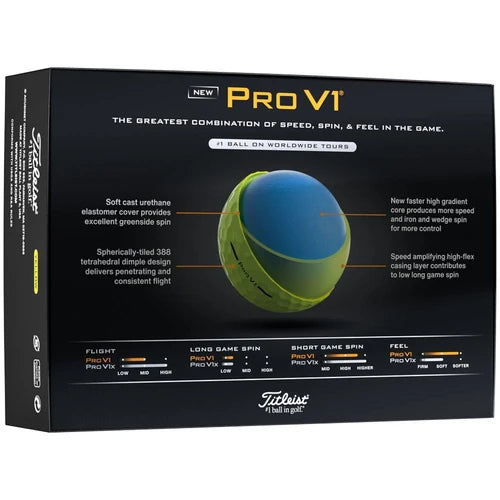 Pro V1 2025 Yellow 1 dozen