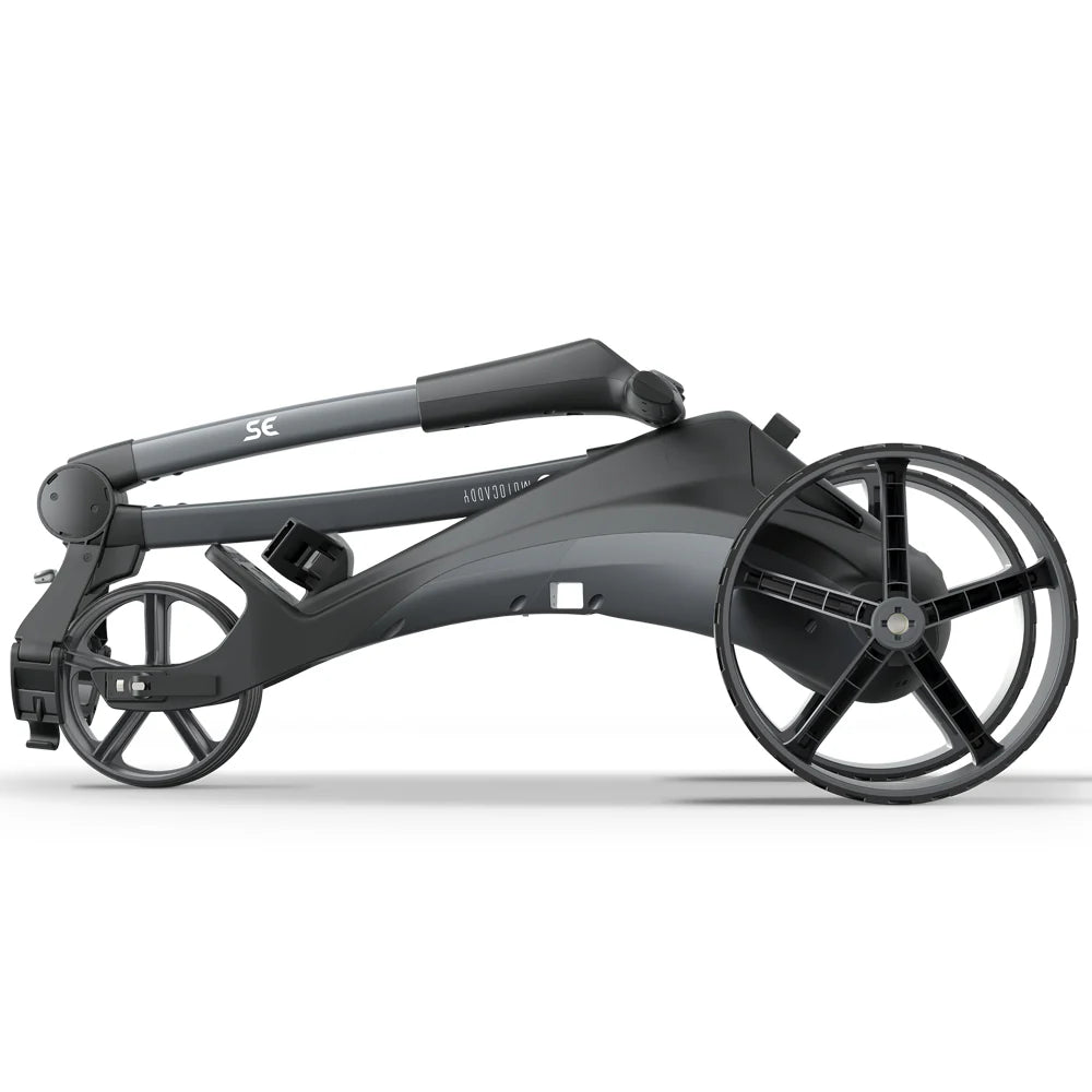 Motocaddy SE Electric Trolley - Black / Gunmetal - 2026