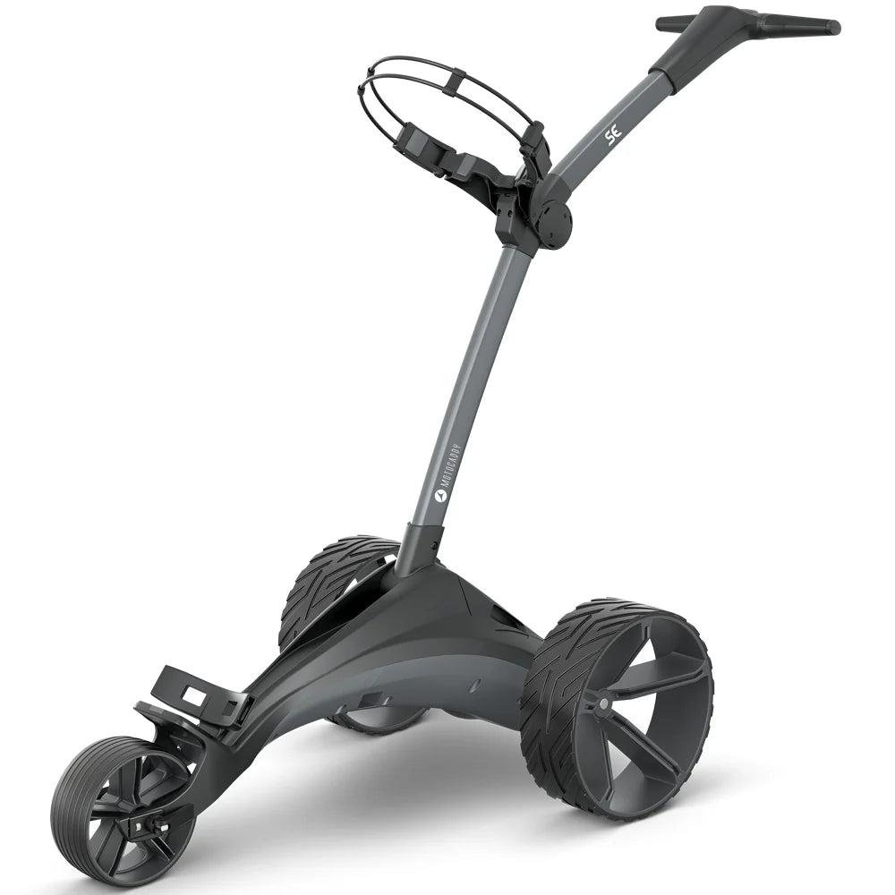 Motocaddy SE Electric Trolley - Black / Gunmetal - 2026
