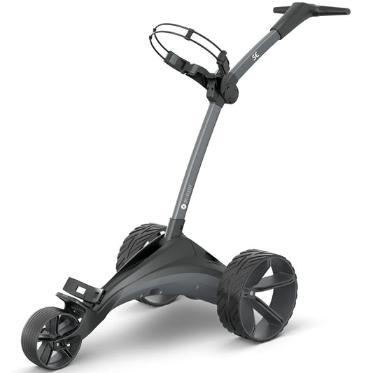 Motocaddy SE Electric Trolley - Black / Gunmetal - 2026