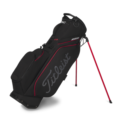 Players S4 StaDry Stand bag Black/Red/Graphite